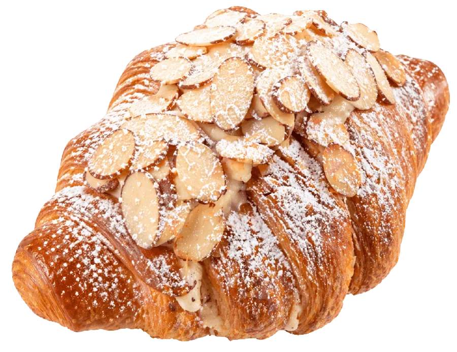 Croissant de crema de almendra